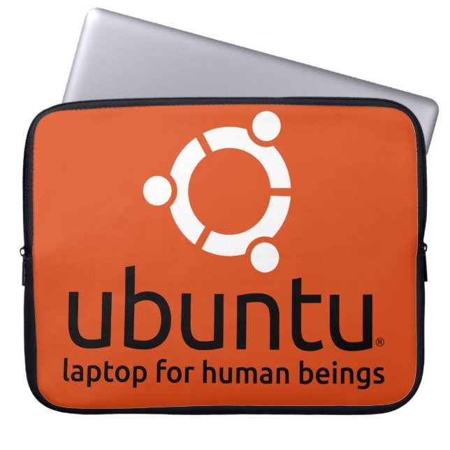 Ubuntu-Laptop-Hülse Laptopschutzhülle (Vorderseite)