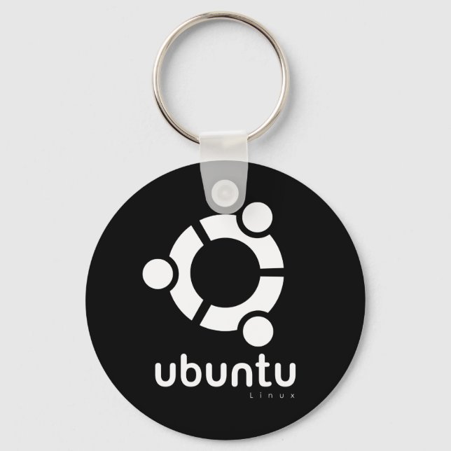 Ubuntu Linux Open Source Schlüsselanhänger (Vorderseite)