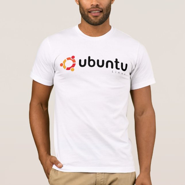 Ubuntu Linux Quelle T-Shirt (Vorderseite)