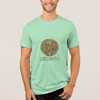 Ubuntu Spirit T-Shirt | Geteilte Menschlichkeit Tri-Blend Shirt