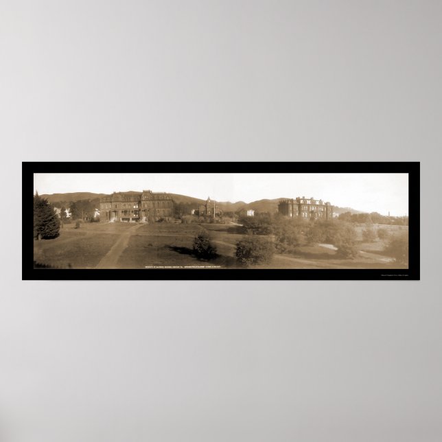 UC Berkeley CA Foto 1907 Poster (Vorne)