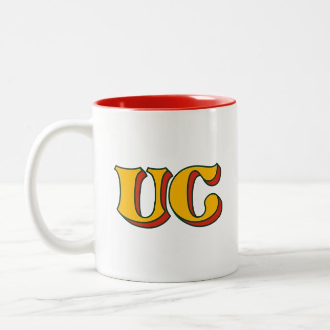 UC Icon-Tasse Zweifarbige Tasse (Links)