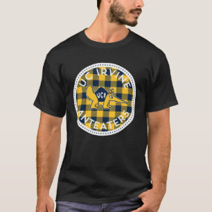 UC Irvine Anteaters Karo-Abzeichen T-Shirt