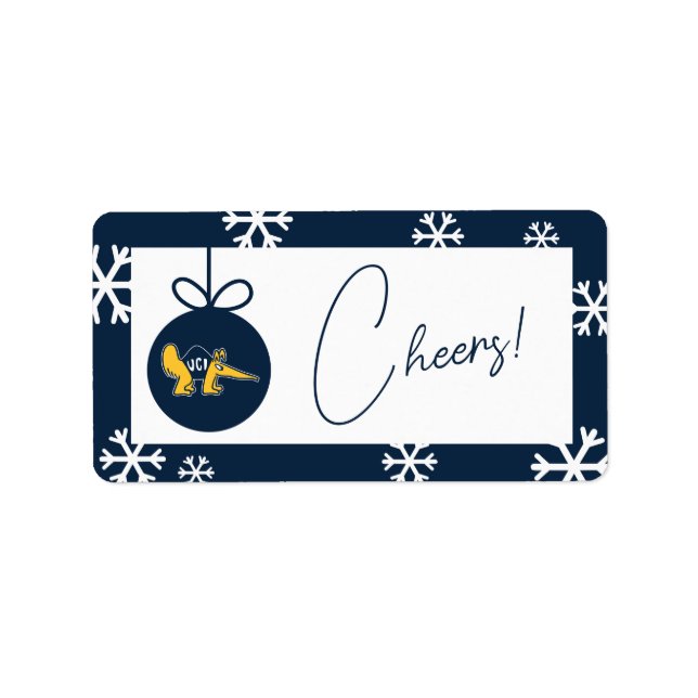 UC Irvine | UCI Anteaters Adressaufkleber (Vorne)