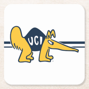 UC Irvine   UCI Anteaters Rechteckiger Pappuntersetzer
