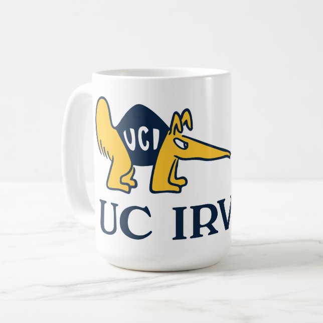 UC Irvine | UCI Anteaters Zot! Kaffeetasse (Vorderseite Links)