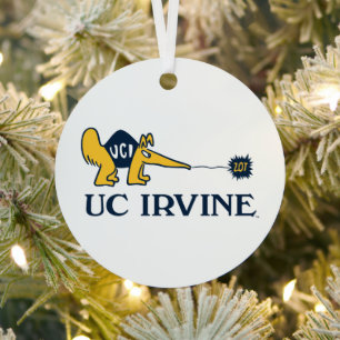 UC Irvine   UCI Anteaters Zot! Ornament Aus Metall