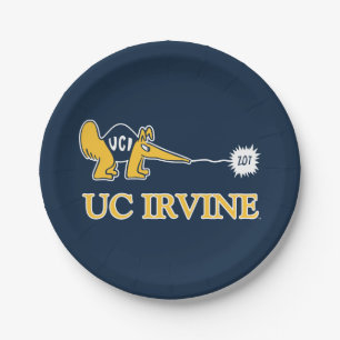 UC Irvine UCI Anteaters Zot! Pappteller