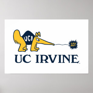 UC Irvine   UCI Anteaters Zot! Poster