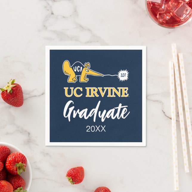 UC Irvine | UCI Anteaters Zot! Serviette (Beispiel)