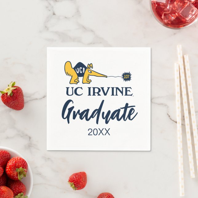 UC Irvine | UCI Anteaters Zot! Serviette (Beispiel)