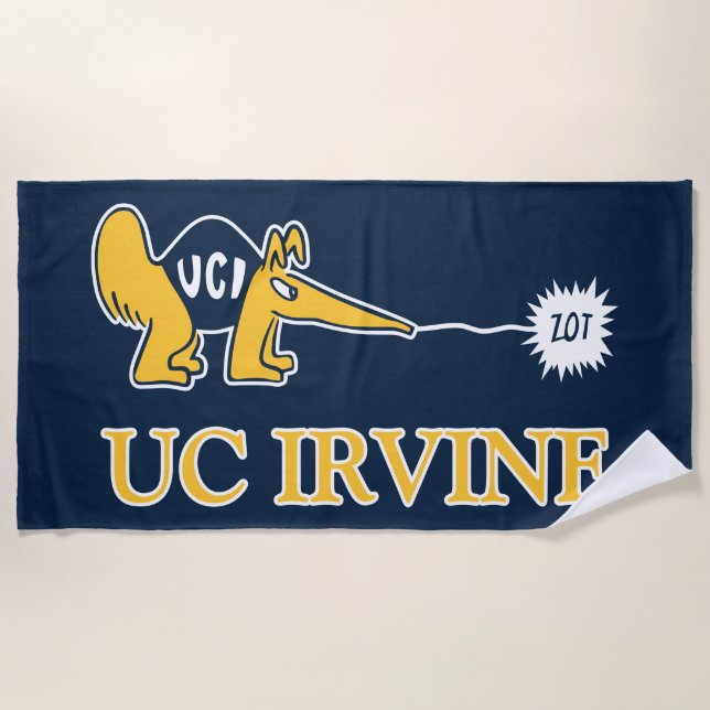 UC Irvine | UCI Anteaters Zot! Strandtuch (Vorderseite)