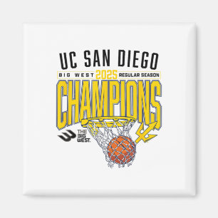 Uc San Diego Tretons 2025 Reguläre Saison Basketba Magnet