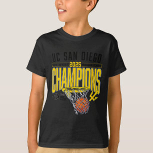 Uc San Diego Tretons 2025 Reguläre Saison Basketba T-Shirt