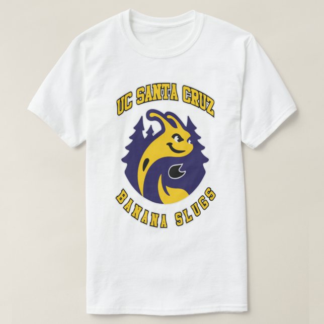 UC SANTA CRUZ - BANANENSLUGS T-Shirt (Design vorne)