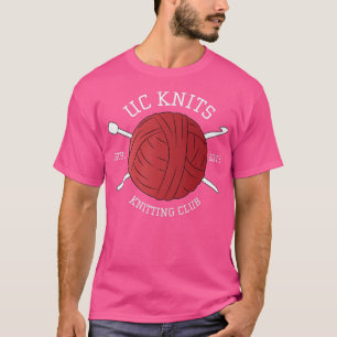 UC Stricks Knitting Club Dunkel T-Shirt