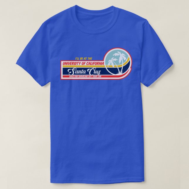 UC UCSC Classic Surfer Design 1 T-Shirt (Design vorne)