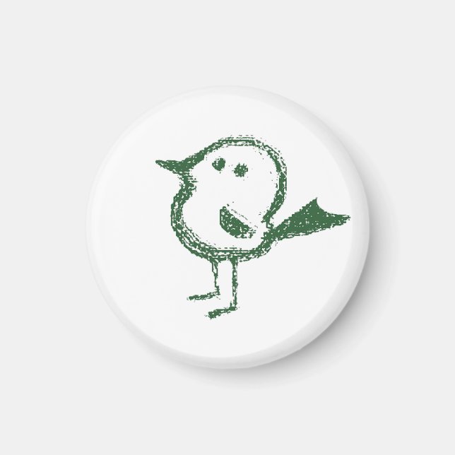 uccellino - Magnet klein (Vorne)