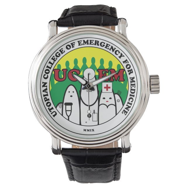 UCEM-Zeit Armbanduhr (Vorderseite)