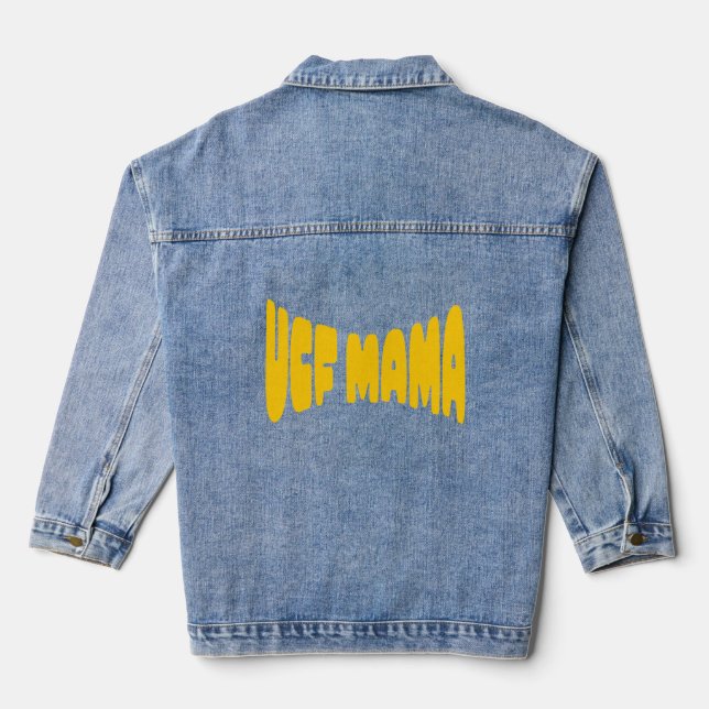 UCF MAMA DENIM-JACKE JEANSJACKE (Rückseite)