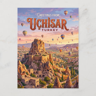 Uçhisar Türkei Postkarte