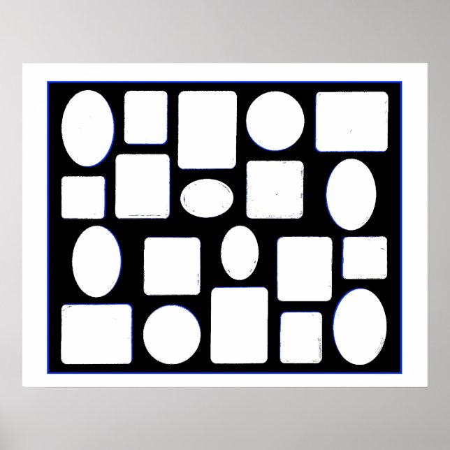 !UCreate your own Art oder Pics Poster Template (Vorne)