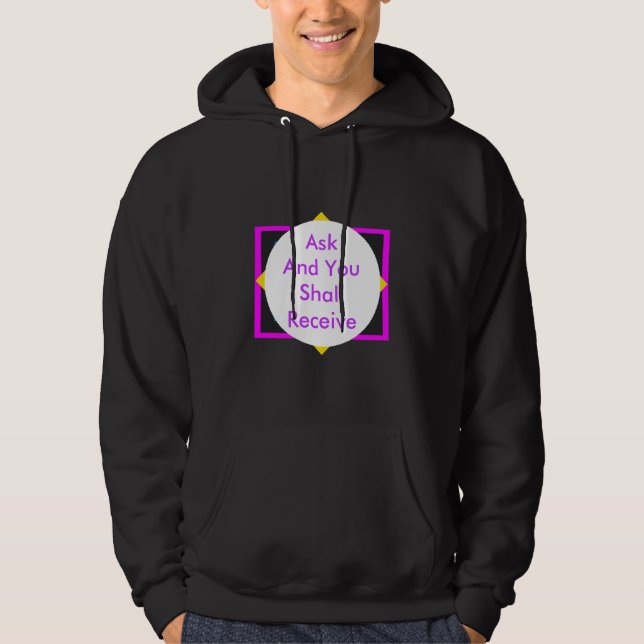 ! UCreate Zazzle - Frag, dass Sie das MUSEUM erhal Hoodie (Vorderseite)