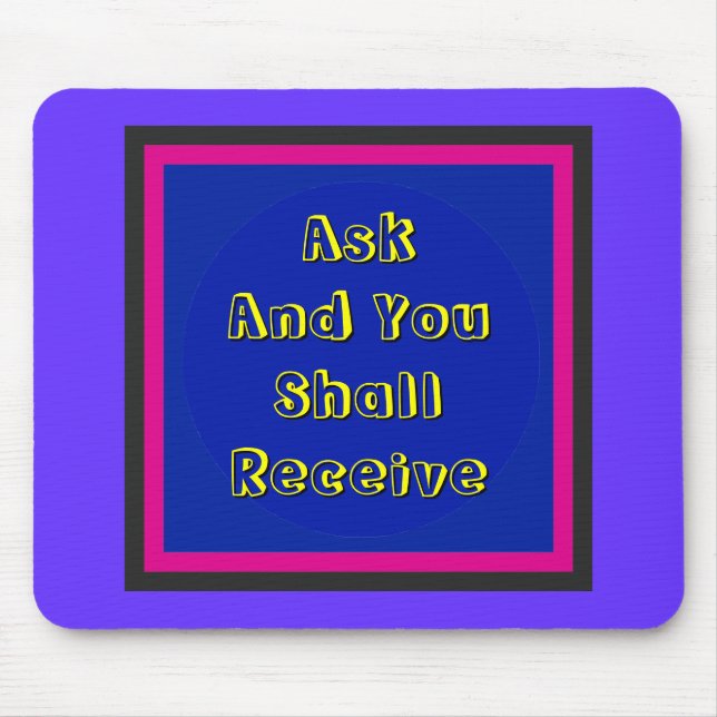 ! UCreate Zazzle - Frag, dass Sie das MUSEUM erhal Mousepad (Vorne)