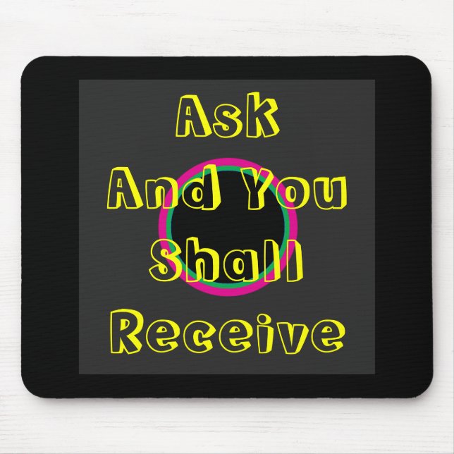 ! UCreate Zazzle - Frag, dass Sie das MUSEUM erhal Mousepad (Vorne)