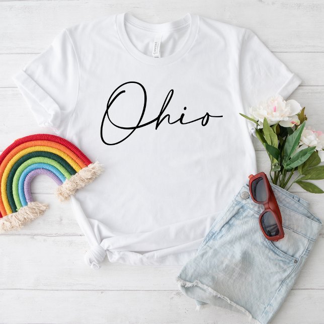 udaderas de Ohio Script State T-Shirt (Von Creator hochgeladen)