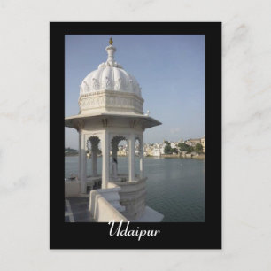 Udaipur-Gazebo Postkarte