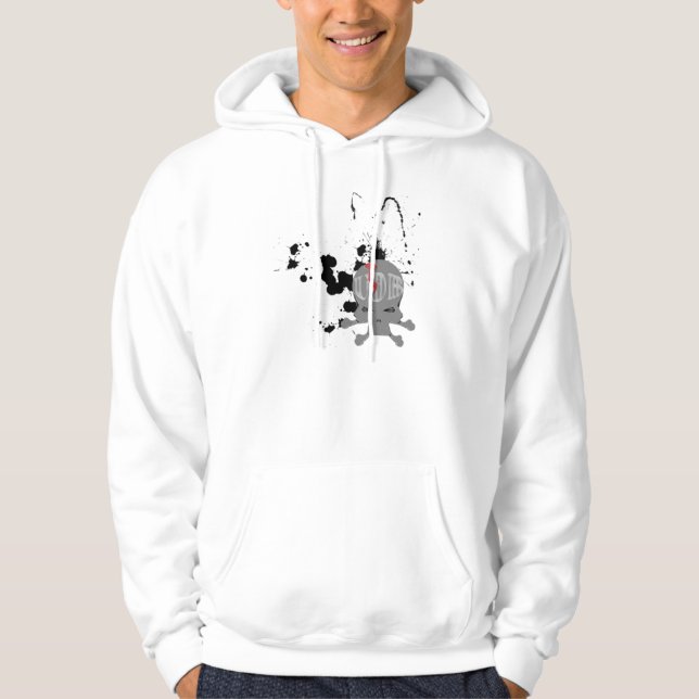 UDB Bleistift-SkizzeHoodie Hoodie (Vorderseite)
