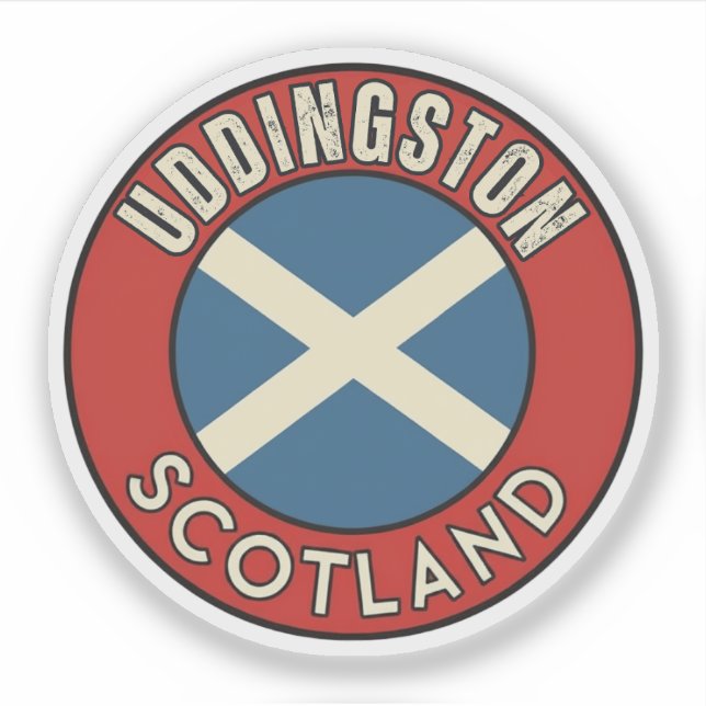 Uddingston, Schottland Aufkleber (Vorderseite)