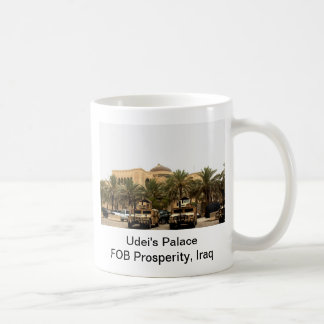 Udei; s-Palast, FOB-Wohlstand, der Irak Tasse