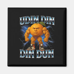 Udin Din Dun Funny Italienisch Brainrot Meme Bodyb Magnet