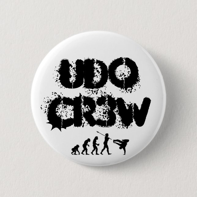 UDo Cr3w Knopf Button (Vorderseite)