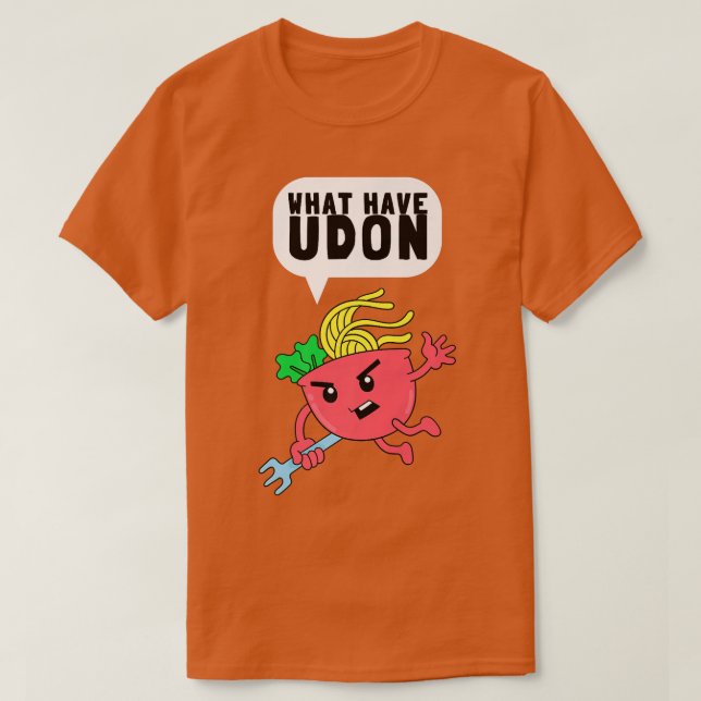 Udon Japanese Noodles Ramen Asian Noodle Box Cuisi T-Shirt (Design vorne)