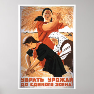 UdSSR CCCP Kalter Krieg Sowjetunion Gewerkschaft P Poster