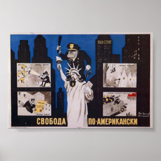 UdSSR CCCP Kalter Krieg Sowjetunion Gewerkschaft P Poster