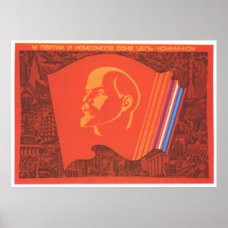 UdSSR CCCP Kalter Krieg Sowjetunion Gewerkschaft P Poster