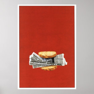 UdSSR CCCP Kalter Krieg Sowjetunion Gewerkschaft P Poster