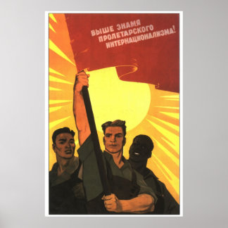 UdSSR CCCP Kalter Krieg Sowjetunion Gewerkschaft P Poster