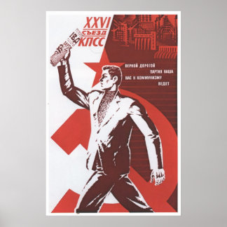 UdSSR CCCP Kalter Krieg Sowjetunion Gewerkschaft P Poster