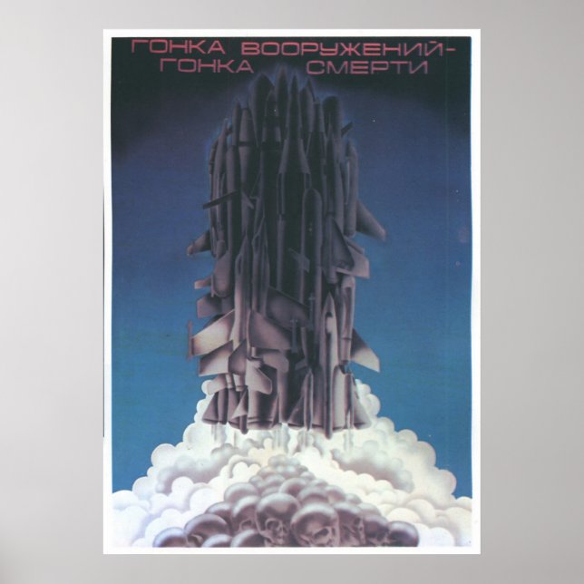 UdSSR CCCP Kalter Krieg Sowjetunion Gewerkschaft P Poster (Vorne)