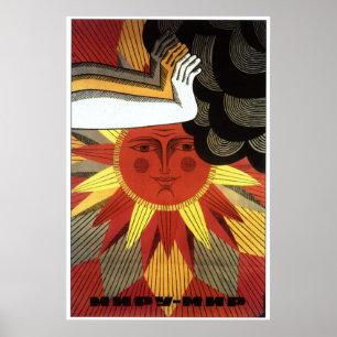 UdSSR CCCP Kalter Krieg Sowjetunion Gewerkschaft P Poster