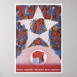 UdSSR CCCP Kalter Krieg Sowjetunion Gewerkschaft P Poster