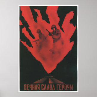UdSSR CCCP Kalter Krieg Sowjetunion Gewerkschaft P Poster