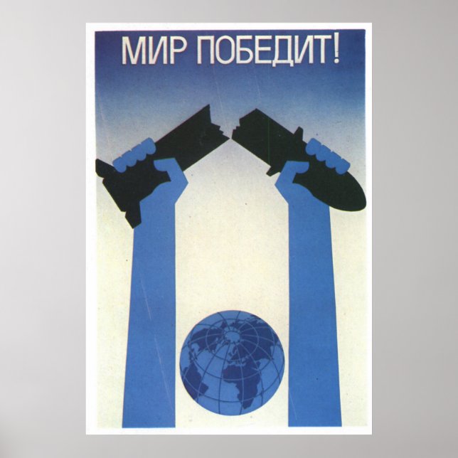 UdSSR CCCP Kalter Krieg Sowjetunion Gewerkschaft P Poster (Vorne)