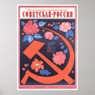 UdSSR CCCP Kalter Krieg Sowjetunion Gewerkschaft P Poster