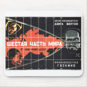UdSSR CCCP Kalter Krieg Sowjetunion Propagandaplak Mousepad